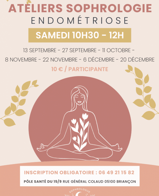 Ateliers sophrologie et endométriose à Briançon
